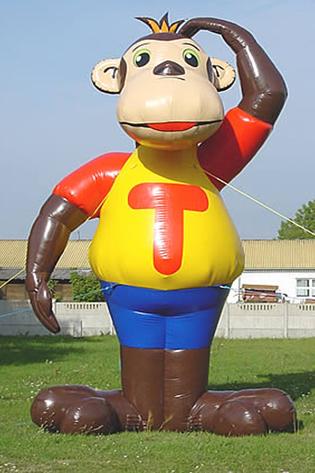 Inflatable cartoon
